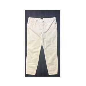 Talbots Women’s Corduroy Jeggings – Cream, Size 16P Plus Stretch